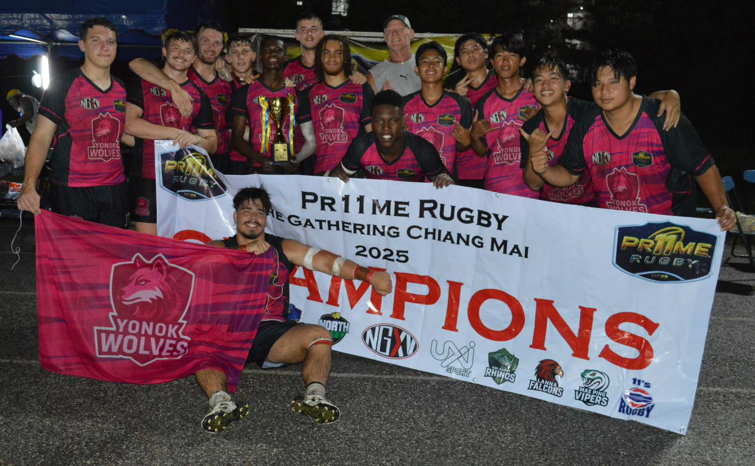 Yonok Wolves Are Champions – Northern Thailand Rugby